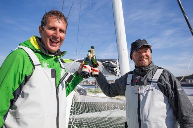 World Record for Phaedo^3 - Bermuda to Plymouth © Rachel Fallon-langdon